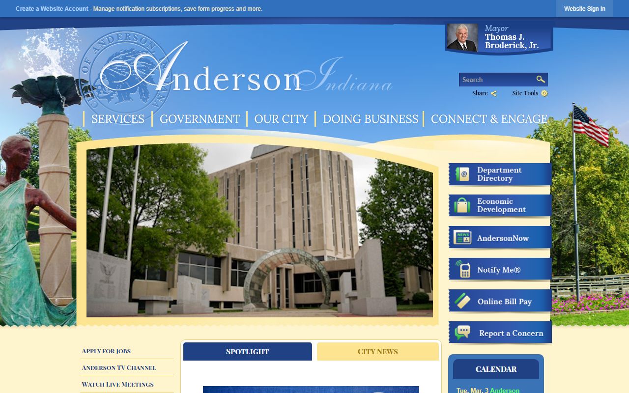 Anderson Madison County court docket resources