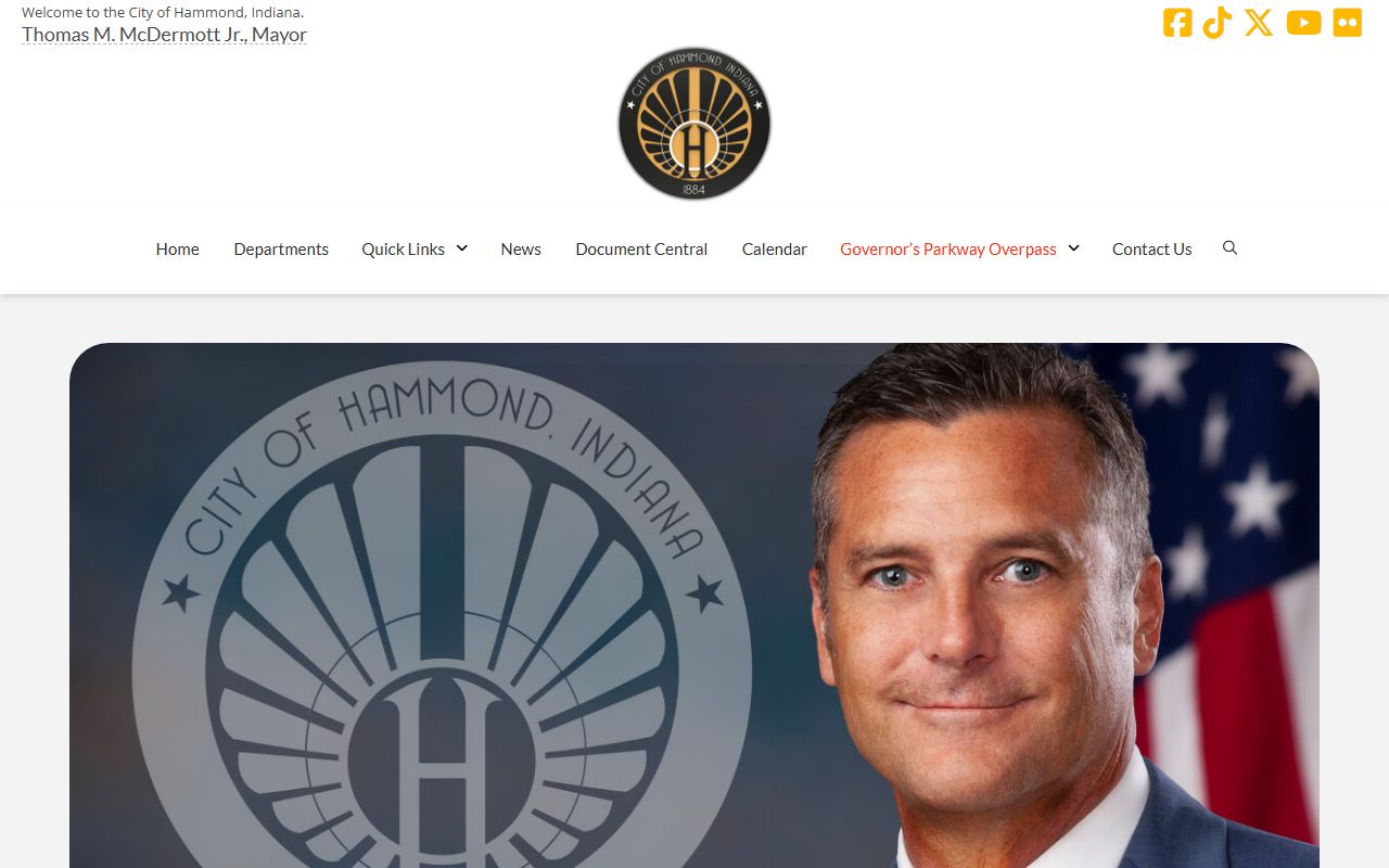 Hammond Indiana city website for court docket resources
