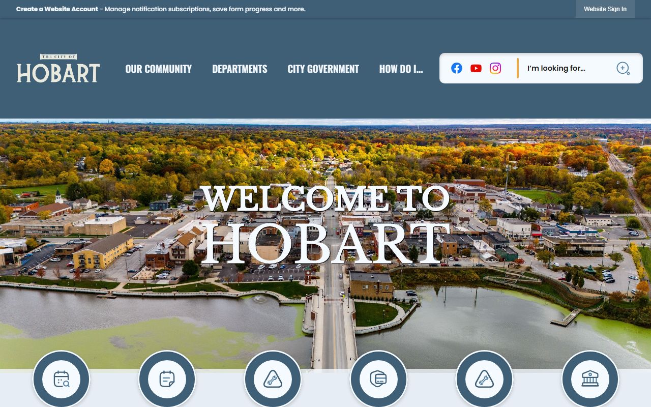 Hobart Indiana court docket city government resources